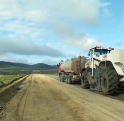 RZ560，蒙古瀝青路面冷再生